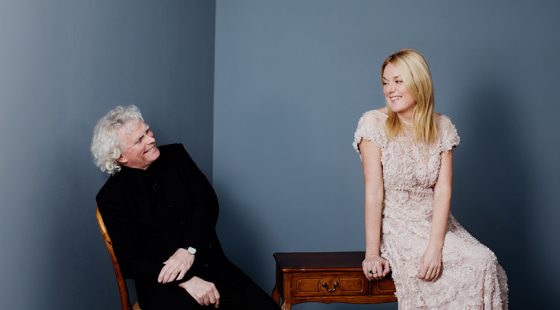 Magdalena Kožená & sir Simon Rattle, © Julia Wesely