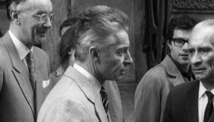 Herbert von Karajan a Karel Ančerl na Pražském jaru 1963, foto: Václav Chochola © Archiv B&M Chochola