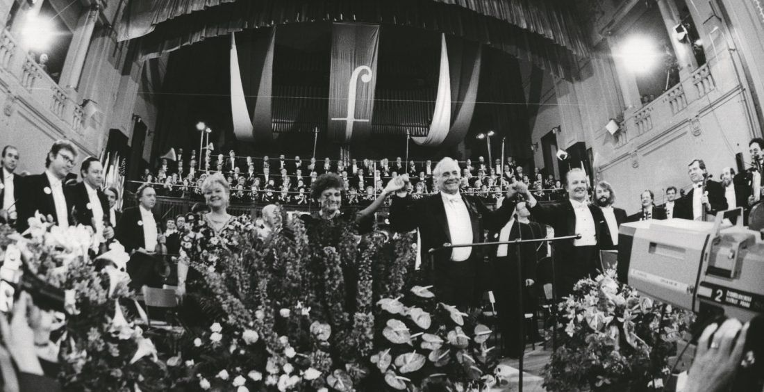 Leonard Bernstein na Pražském jaru 1990 - záznam